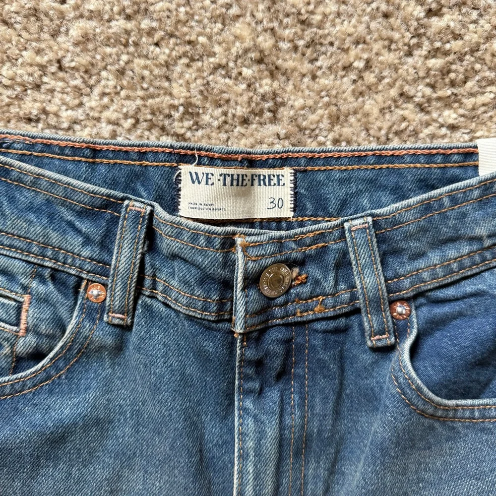 We The Free Free People Jeans NWT Curve Ball Size 30 - Picture 3 of 5